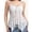 White, variant on Women's Babydoll Tank Tops V Neck Cropped Cami Summer Spaghetti Strap Lace Flowy Mesh Bralette Tube Tops,Green