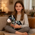 thumbnail image 4 of Horse Plush Toys Huggable Cushion Cuddly Pillow Cushion Stuff Dolls Plush Plushie Must Have Cute Toy For Holidays Stuffed Animals Valentine'S Day/Birthday/Holiday Black - 20cm, 4 of 6