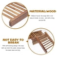 thumbnail image 6 of 4pcs Wood Soap Holder Bathroom Wooden Trays Bathtub Shower Dish Accessories Soap Dish, 6 of 6