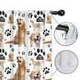 thumbnail image 4 of Blackout Kids Curtains,Golden Retriever Childrens Insulated Curtains Set Of 2,Bedroom Essentials,Toddler Room Decor 52x63in(132x160cm), 4 of 4
