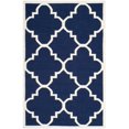 thumbnail image 2 of Safavieh Dhurries Navy Contemporary Rug - 5' x 8', 2 of 2
