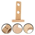 thumbnail image 6 of REACHISE Wood End Bracket Curtain Rod Holder Closet Support 3cm, 6 of 8
