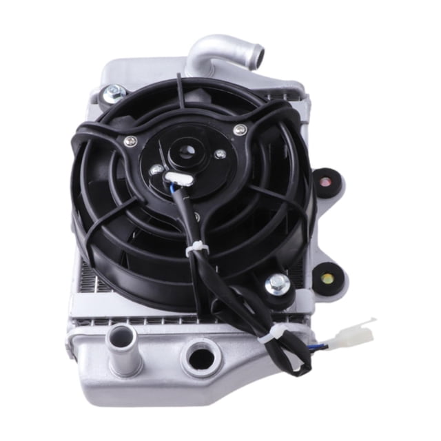 Ventilador de enfriamiento de radiador de aceite enfriador de reemplazo de motocross Piezas de motocross de 250 Ventilador de motocicletas Radiador , Estilo B