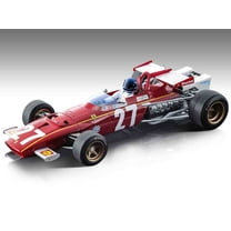 Ferrari 312B #27 Jacky Ickx "F1 Belgian GP" (1970) with Driver Figure Ltd Ed to 75 pieces 1/18 Model Car by Tecnomodel