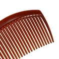 thumbnail image 6 of Unique Bargains 4 Pcs Classic Side Clip Hair Comb Teeth Hair Combs 3" Plastic Brown, 6 of 6