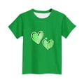 thumbnail image 4 of T-shirt à Manches Courtes pour Garçons, Imprimé de la Saint-Patrick, Col Rond, T-Shirt Graphique Décontracté, 1 Pce, 4 of 6