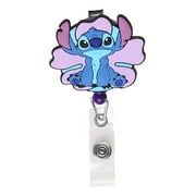 Disney-Lilo & Stitch Badge Retractable Reel, 24"