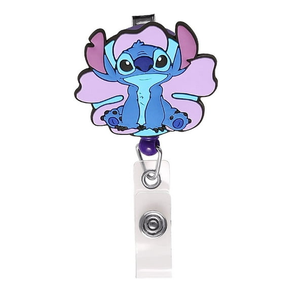 Disney-Stitch Badge Retractable Reel, 24"