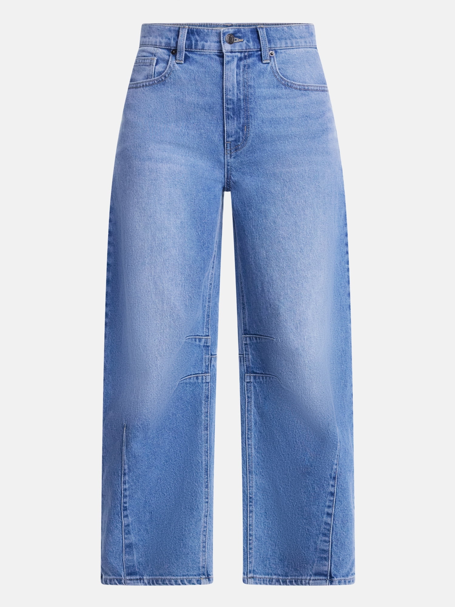 Scenario Women's and Women's Plus High Rise Horseshoe Jeans, 26" Inseam, Sizes 0-28W