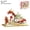 P1190, variant on Chinese New Year Style Lion Dance Dragon Micro Particle Building Blocks Desktop Decoration Model Toy New Year Gift