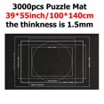 thumbnail image 1 of 1500-3000pcs Felt Puzzle Mat Set 3color Available Puzzle Playing Blanket with Portable Travel Storage bag Puzzle Accessories DDJ, 1 of 5