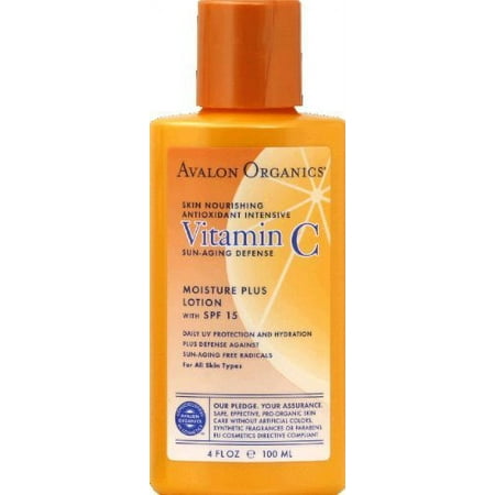 Avalon Natural Products - Vitamin C With Spf 15, 4 oz (Pack of 8)