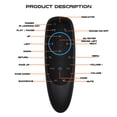 thumbnail image 5 of G10BTS Remote Control 5.0 Air Mouse IR Learning Gyroscope Wireless Infrared Remote Control for Android TV Box HTPC PCTV, 5 of 7
