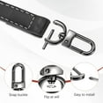 thumbnail image 4 of Ganchos de Clasp Giratorio Uxcell [4pcs] - Ganchos de Clip para Llaveros para Fabricación de Llaveros - [Negro - 1.9 IN] Clip de Anillo de Aleación de Zinc Hardware, 4 of 6