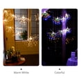 thumbnail image 2 of Luces LED decorativas de 200 bombillas con control remoto, 8 modos de iluminación, cable de cobre flexible, impermeables IP55, ideal para fiestas, jardines y decoración navideña. (Sin pilas incluidas), 2 of 7