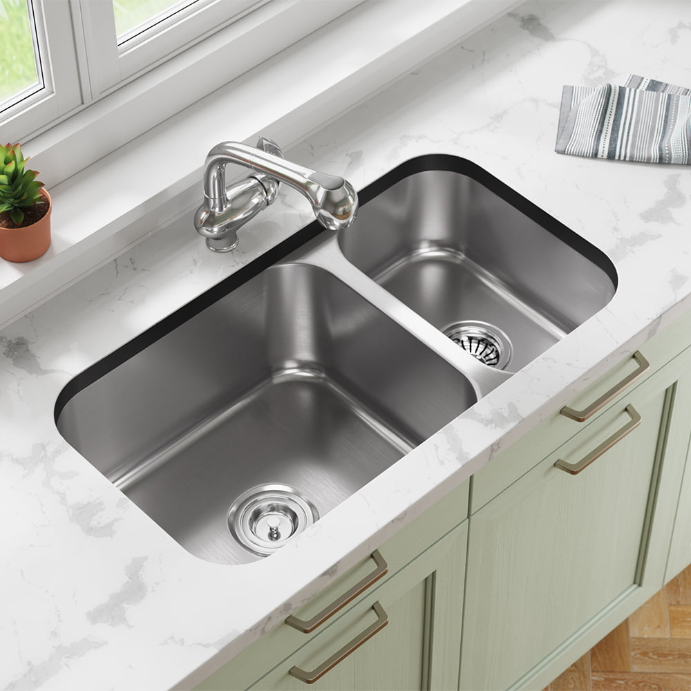 Large Double Bowl Kitchen Sinks – Kitchen Info