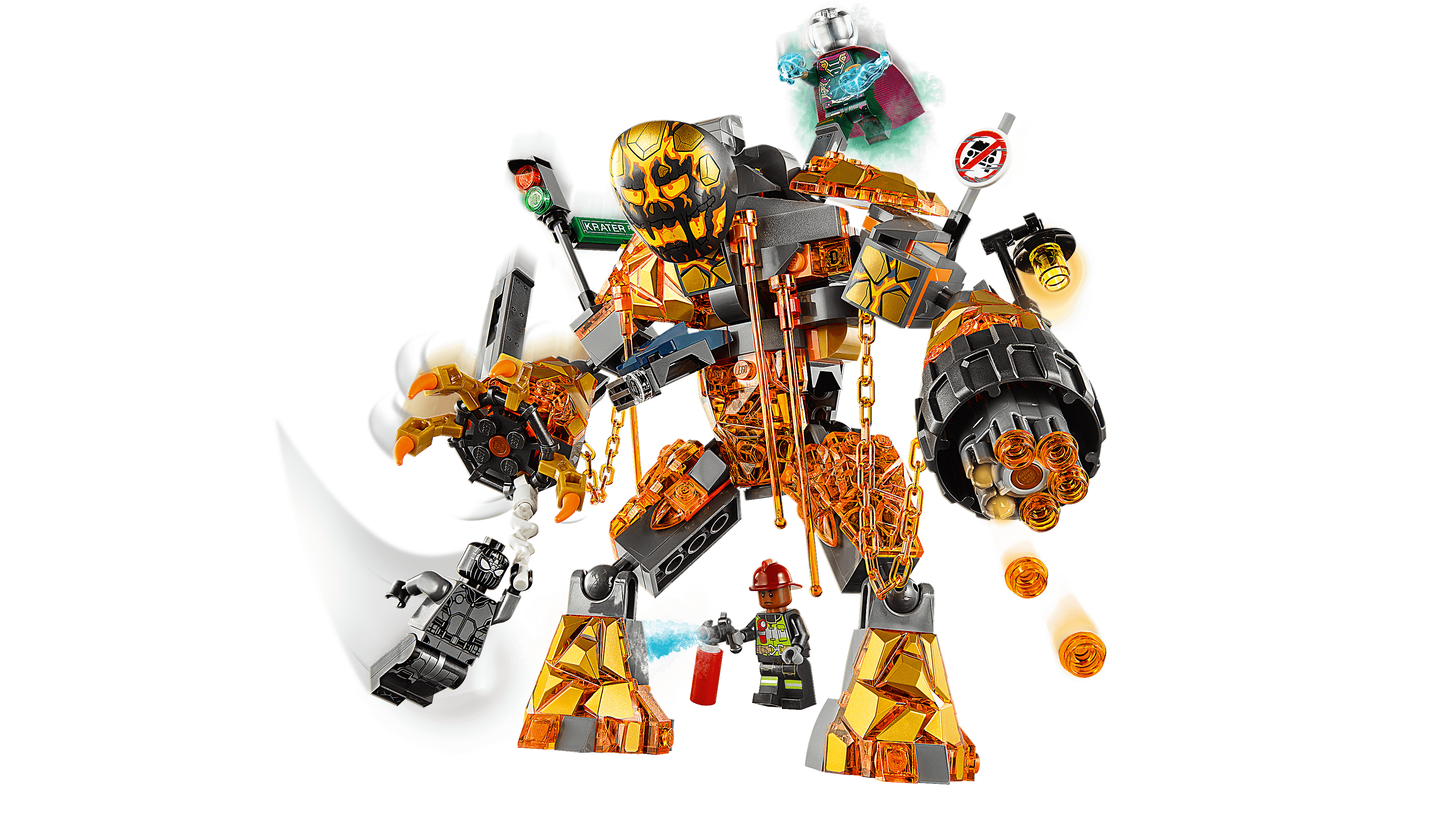 Molten man battle lego sale