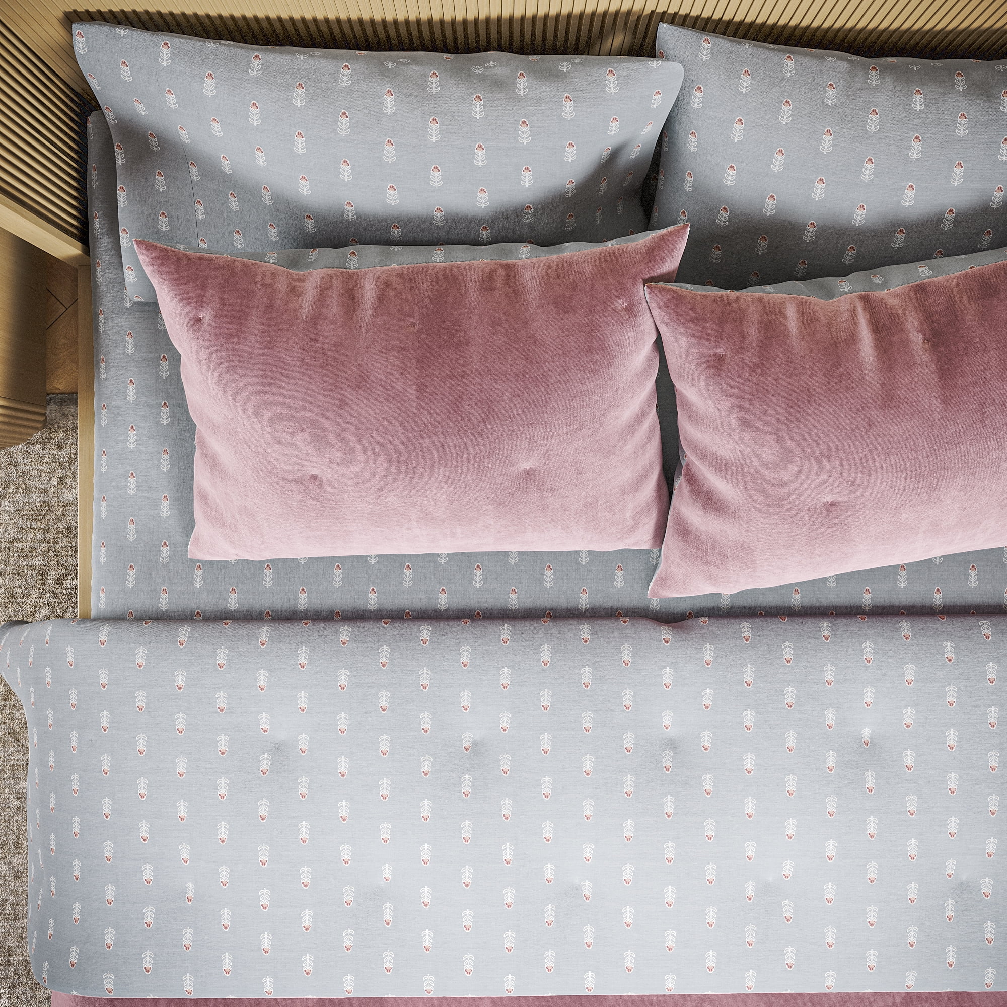 Beautiful The Bedding Collection By Drew Barrymore Velvet Quilts, King - Reversible