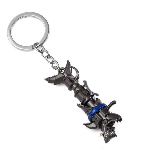 Leaguef of Legendes Jinx Cannon LOL Keychain Metal Key Rings For Gift Keychain