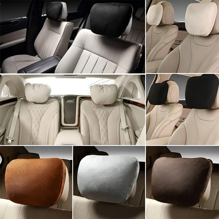 FALYEE 1 Pair Car Headrest Maybach Design S Class Ultra Soft Pillow For  Mercedes Benz 
