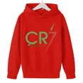 thumbnail image 2 of Sudadera con capucha de moda CALIENTE 2024 para niños, fanático del fútbol, CR7, camiseta de entrenamiento de fútbol de primavera y otoño para niños, jersey casual cepillado, 2 of 5