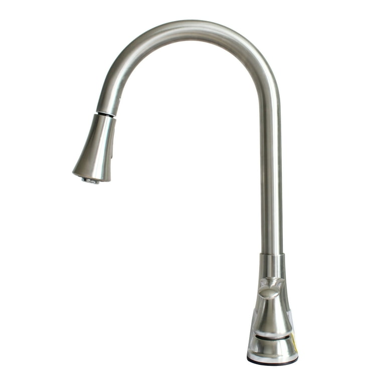 22167143 -Hybrid Metal Kitchen Sink Faucet 28mm Spout with Pull 