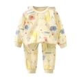thumbnail image 5 of TAmten Toddler Boy 2-piece Pajamas Sleepwear Pjs for Baby Cute Soft Clothes Suit Dailywear & Loungewear Outfits Set Kids Clothing Outfits Size 2-3 Years, 5 of 5