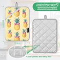 thumbnail image 6 of Yayeee Pot Holders Kitchen Heat Resistant with Pockets 7"x9.8" Cotton Oven Cooking Hot Pads, Pineapple Love, 6 of 7