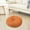 Orange, variant on VALSEEL Clearance Seat Cushion Cushion Thickened Fabric Round Balcony Tatami Windowsill Floor Machine Washable