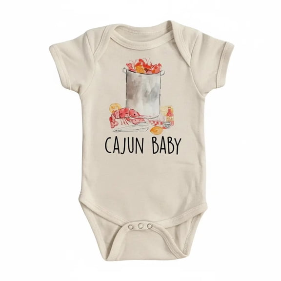 Cajun Pot Newborn Gift Baby Bodysuit