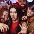 thumbnail image 5 of Luminous Dentures Scary Teeth Teeth Ugly Dentures Devil Dentures Halloween Costume Party Gifts Photo Props, 5 of 5