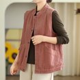thumbnail image 1 of Xuyuer Women's Spring Fashion Sleeveless Button Down Tops, Lightweight Blouse for Layering, Business Casual Office Wear and Seasonal Wardrobe Transition, 1 of 8