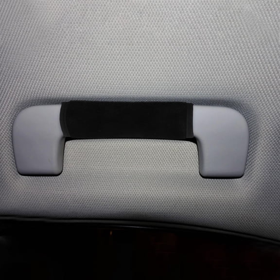 Topbathy Car Interior Pull Handle Polyester Black 1Pack Protection