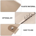 thumbnail image 3 of Weiweiguan 1 Pc Portable Loose-leaf Home Safe Plastic Handbook Notebook Outer Shell, 3 of 6