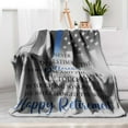thumbnail image 3 of Police Retirement Gifts, Police Retirement Decorations for Men, Best Retirement Gifts for Police Officers from Family Friends Coworkers, 50"x60" Throw Blanket for Retired Police Officers Men, 3 of 6