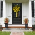 thumbnail image 3 of Artificial Flowers Outdoor Fake Silk Flower with Stakes Realistic Wildflowers for Garden Patio Yard Home Decor, 3 of 5