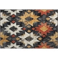 thumbnail image 2 of Addison Rugs Mayfield Premium Machine Washable Transitional Aztec Black Rectangle Rug, 1'8" x 2'6", 2 of 6