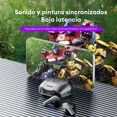 thumbnail image 4 of Auriculares in ear gamer inalámbricos Transformers Bluetooth TF-T06 plateado con luz LED, 4 of 6