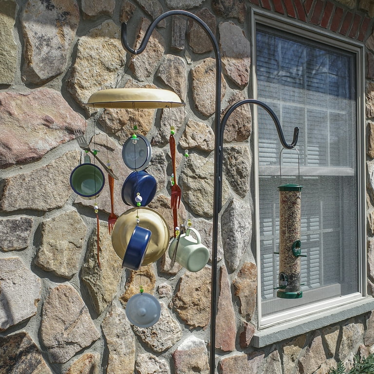 Utensils Outdoor Wind Chime Enamel Dish Camping Pots Pans Outside Metal Yard Art Utensils Outdoor Wind Chime Enamel Dish Camping Pots Pans Outside Metal Yard Art