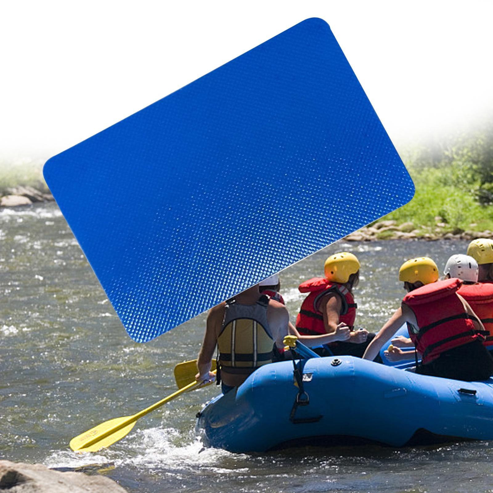 Parches de reparación de PVC resistentes al agua para Kayak, botes