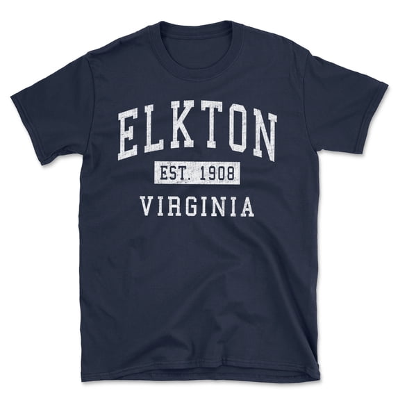 Elkton Virginia Classic Established Men's Cotton T-Shirt