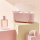 thumbnail image 2 of Desktop Cotton Swabs Dispenser Holder Cotton Ball Storage Box Jar for Cosmetic Cotton Pads Bathroom Organizer Canisters, 2 of 5