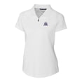 thumbnail image 2 of Women's Cutter & Buck White Northwestern Wildcats Forge Stretch Polo, 2 of 3