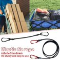 thumbnail image 2 of EKIDAZB Elastic Tie Rope Suitable for Various Outdoor Sports and Travel Occasions L6Q4, 2 of 8