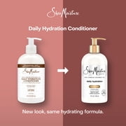 SheaMoisture Daily Hydrating Conditioner For All Hair Types 100% Virgin Coconut Oil Sulfate-Free, 13 Fl oz