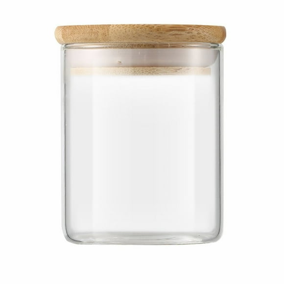 Rosie Glass Sealed Jars Household Moisture-proof Storage Bottles Kitchen Storage Jars Heat-resistant Transparent Glass Bottles