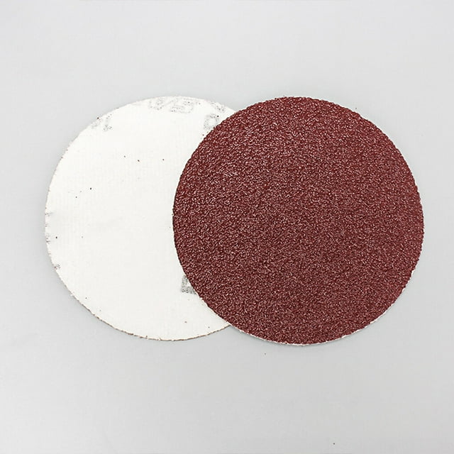 10pcs Polissage Outils de Meulage 100mm Rond Polissage Papier de Verre Rond Polissage Papier de Verre Rouge pour Métal