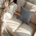 thumbnail image 1 of Funda de Cojín Decorativa, Diseño de Parches con Forro de Almohada, Funda de Cojín con Cremallera, 45x45cm para Sofá, Cama, Sala de Estar, 1 of 6