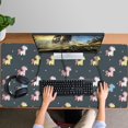 thumbnail image 4 of Long Mouse Pads for Desk,Colorful Mini Unicorn Pattern Desk Mats on Top Of Desks, Desk Mouse Pad Extra Large with 3mm Non-Slip Base and Stitched Edge for Gaming,Office,Work,Home 47.3"x23.6", 4 of 6