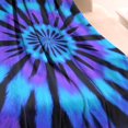 thumbnail image 3 of Blue Purple Tie Dye Pattern Blanket,Comfortable Soft Flannel Throw Blanket,All Season,Warm Lightweight Blankets for Sofa Bed Couch Living Room Chair,40"x50", 3 of 4